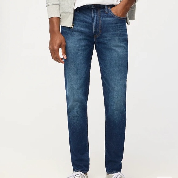 Jcrew Men’s Straight-fit jean in signature flex 33x32 - Picture 1 of 11